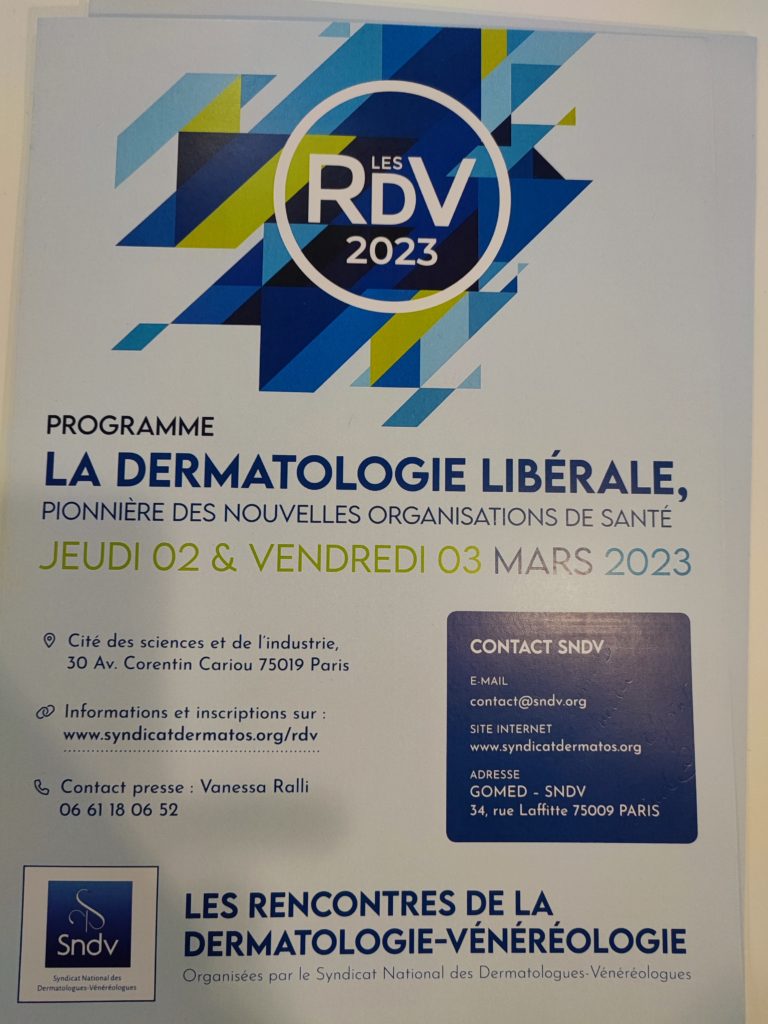 Rencontre de la dermatologie vénéréologie